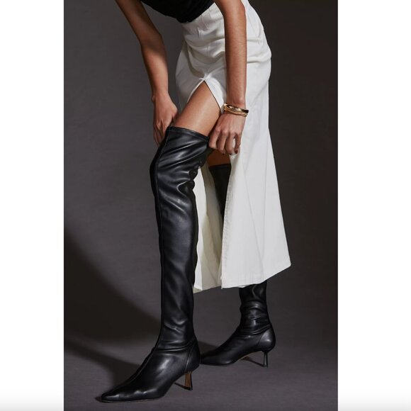 Anthropologie Shoes - Anthropologie Angel Alarcón Over-The-Knee Boots – Black – Size 38 – New in Box